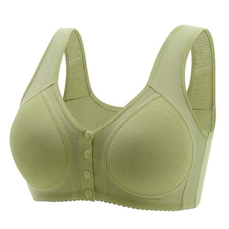 Klassische BHS für Damen - Damen BH Ohne Bügel In ÜBergröße Atmungsaktiver Leichter BH Floraler Spitze Breathable Zero-Feeling Damen Minimizer BHS Starker Halt für Damen