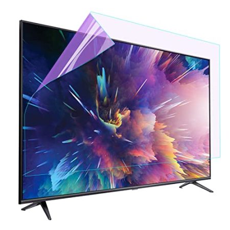 JANEFLY Verschiedene Größen LED Smart TV Displayschutzfolie Protect Eyes Anti-Blaulichtfilter TV-Zubehör, Blendschutz-/Kratzschutzfolie (Farbe: Matt),65"(1440 * 809mm)